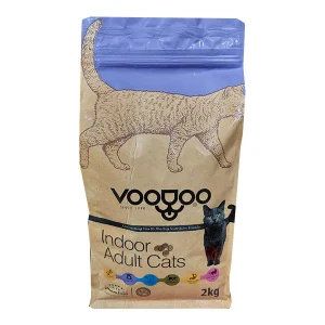 غذا خشک گربه ی بالغ وودو مدل indoor adult cat