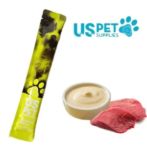 بستنی سگ یو اس پت وارداتی طعم شتر مرغ و بیوتین
